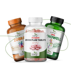 Sperm Plus+Gynowell+Zobra | Complete Wellness for Men & Women
