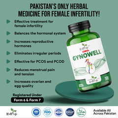 Gynowell Herbal medicine for female infertility