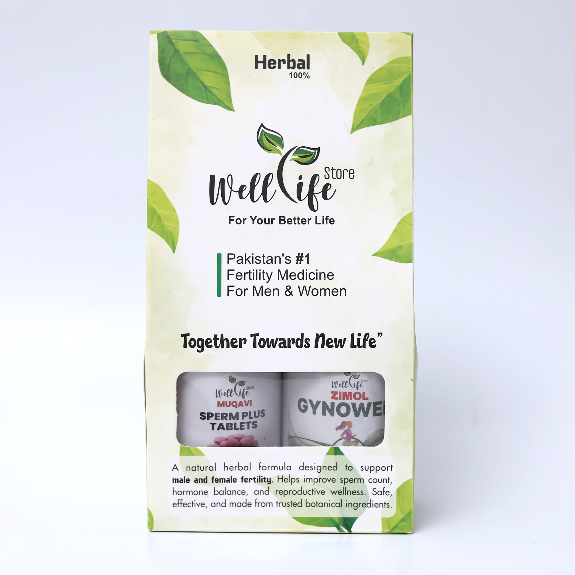 Gynowell+Sperm Plus | Complete Fertility Support Men & Women