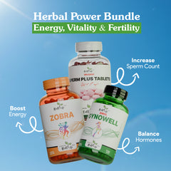 Sperm Plus+Gynowell+Zobra | Complete Wellness for Men & Women